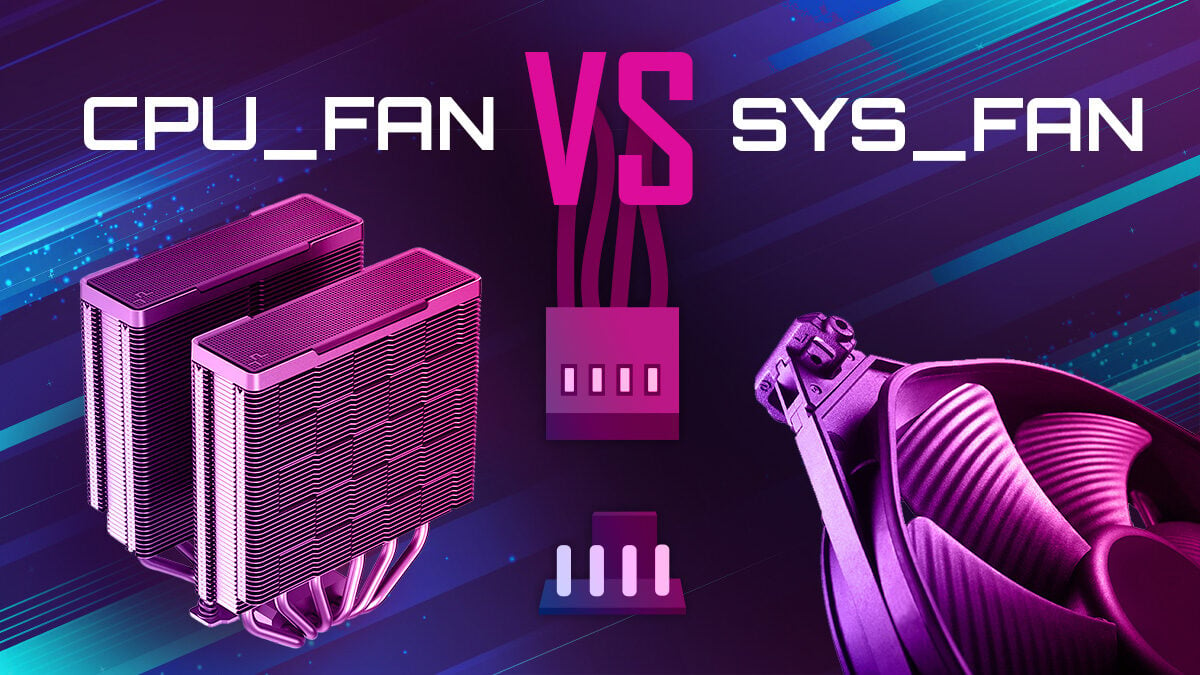 System FAN vs CPU FAN Headers – Difference & When to Use Which