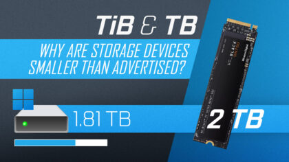 TiB vs TB — Why Storage Drives Are Smaller Than Advertised