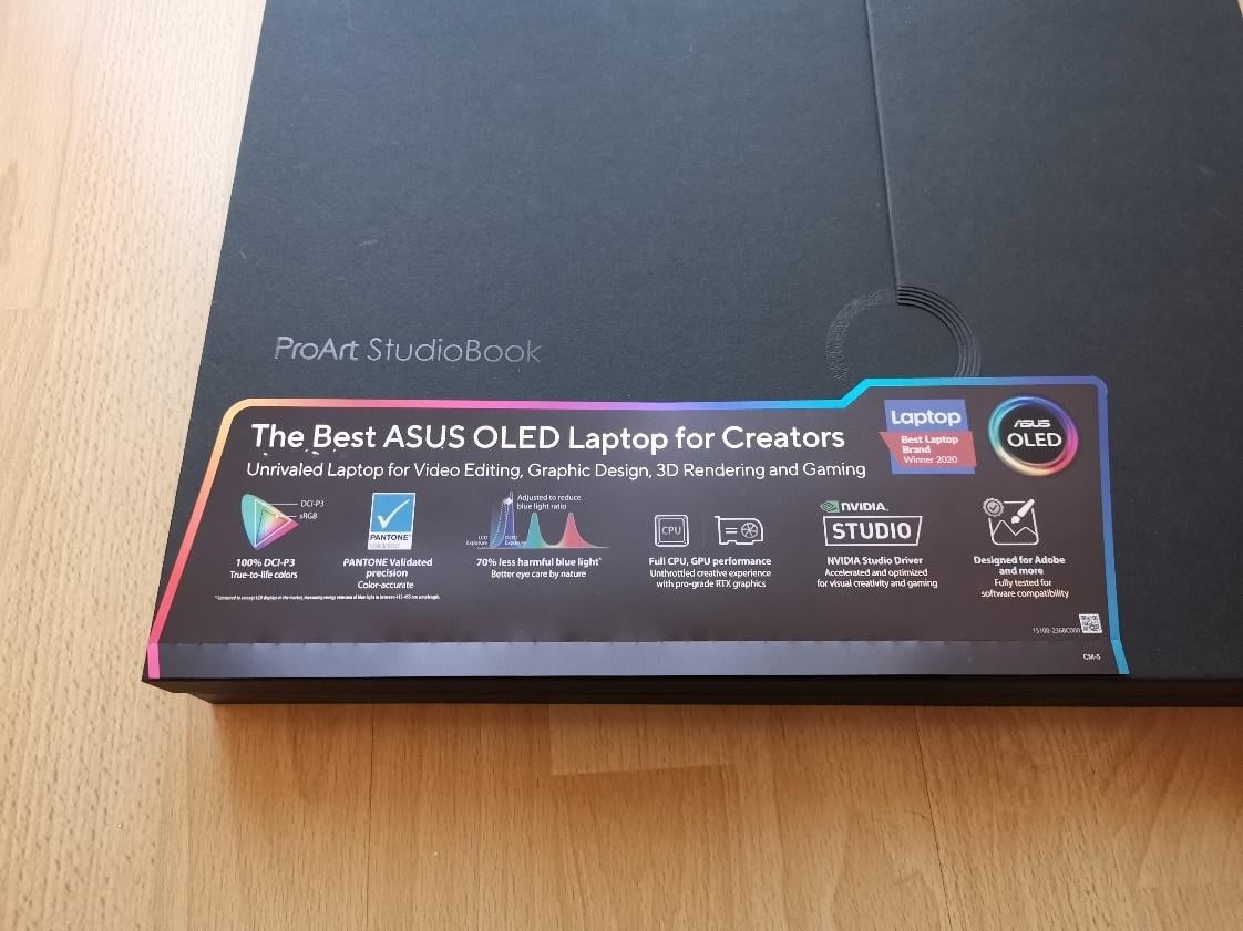 Laptop for Creators - Asus Studiobook 16
