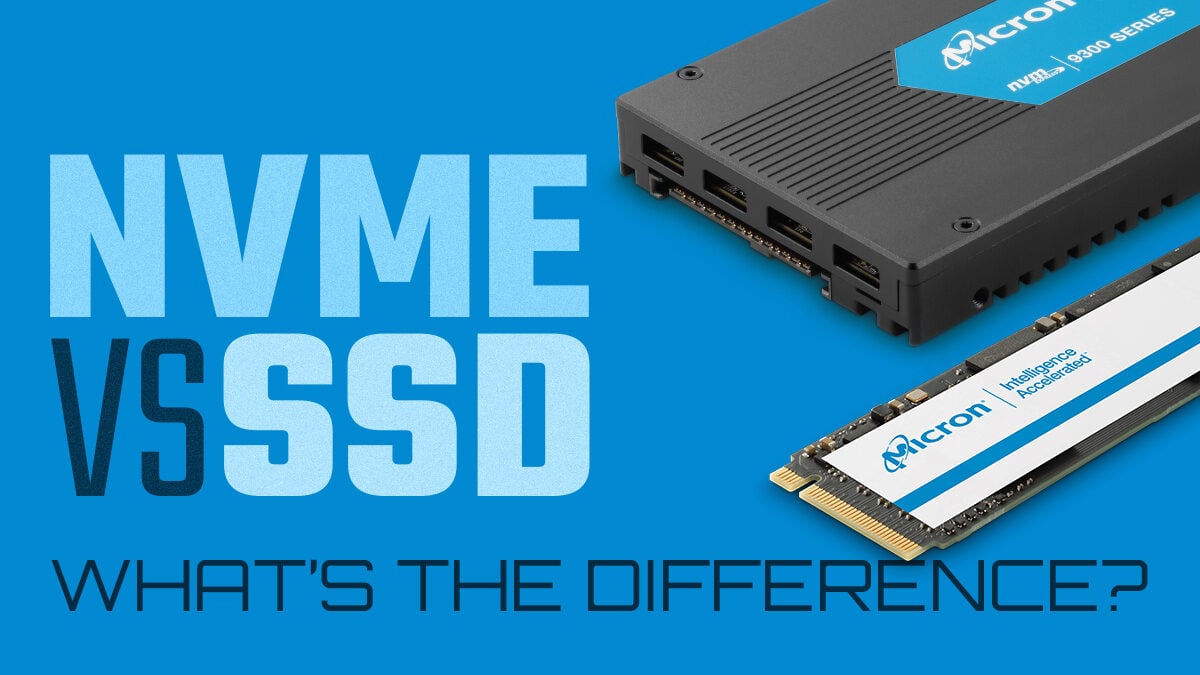 Corredor paciente viuda NVMe vs SSD - What's The Difference?