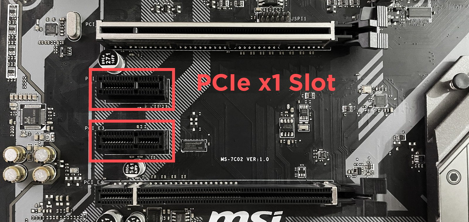 PCIe x1 Slot