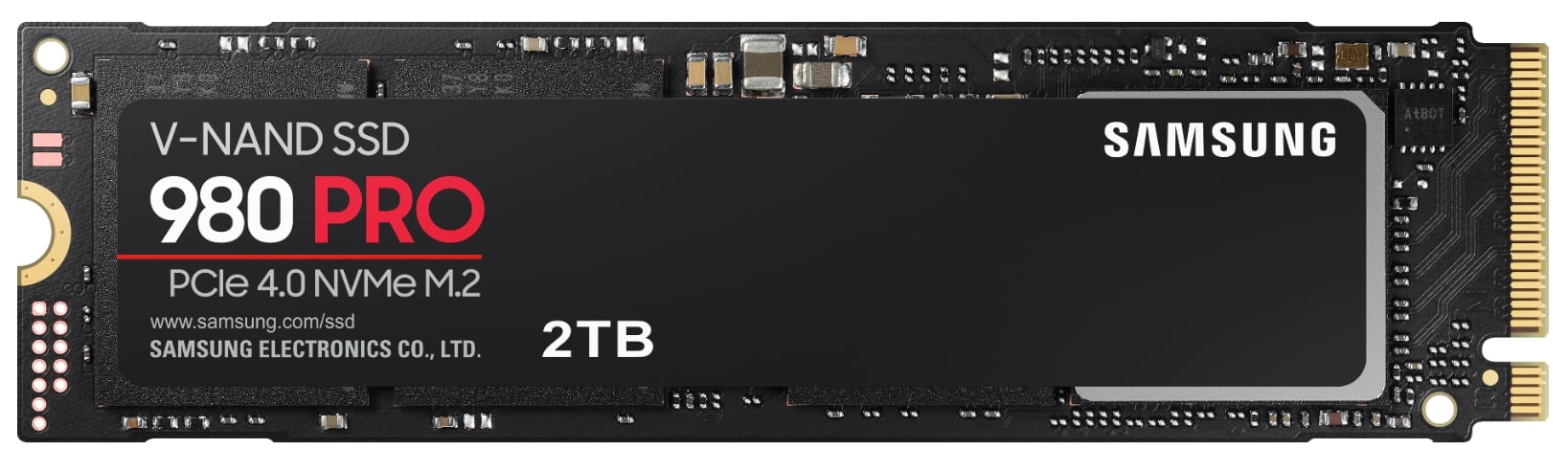 Samsung - An M.2, PCIe 4.0 SSD sporting a PCIe interface