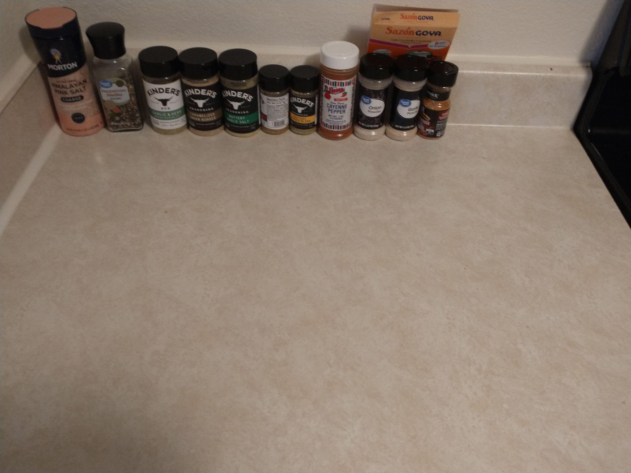 Cleaned up kitchen table