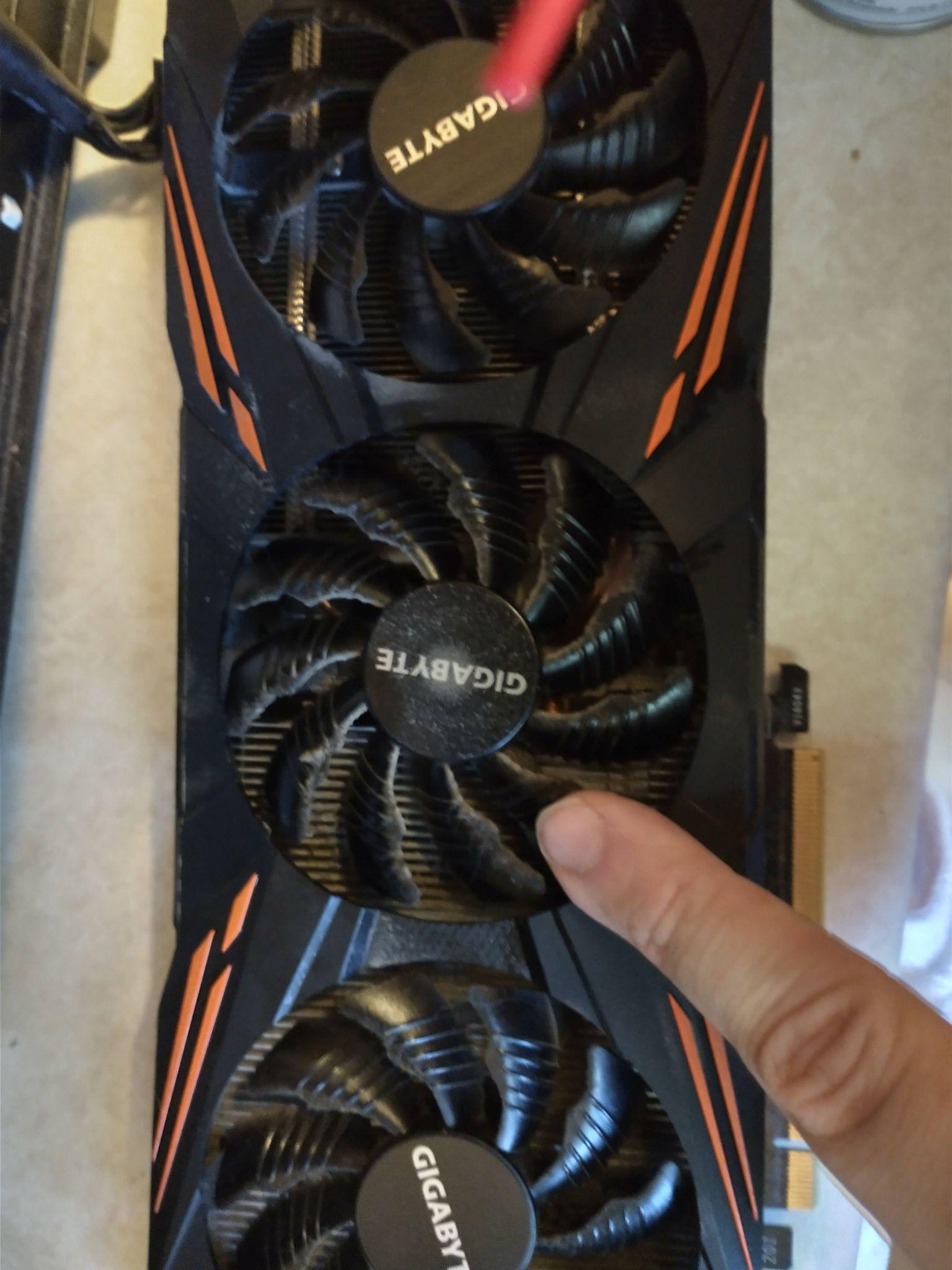 Dusting off GPU fans