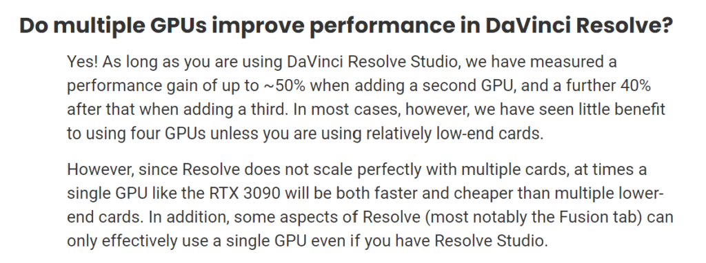How To Choose A Graphics Card (GPU) for Video Editing