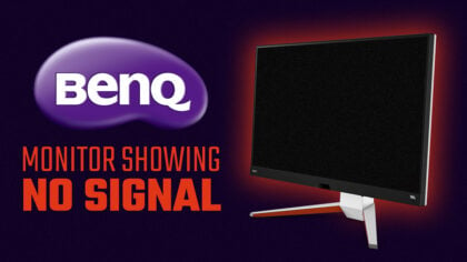 “No Signal” On BenQ Monitor [How To Fix]