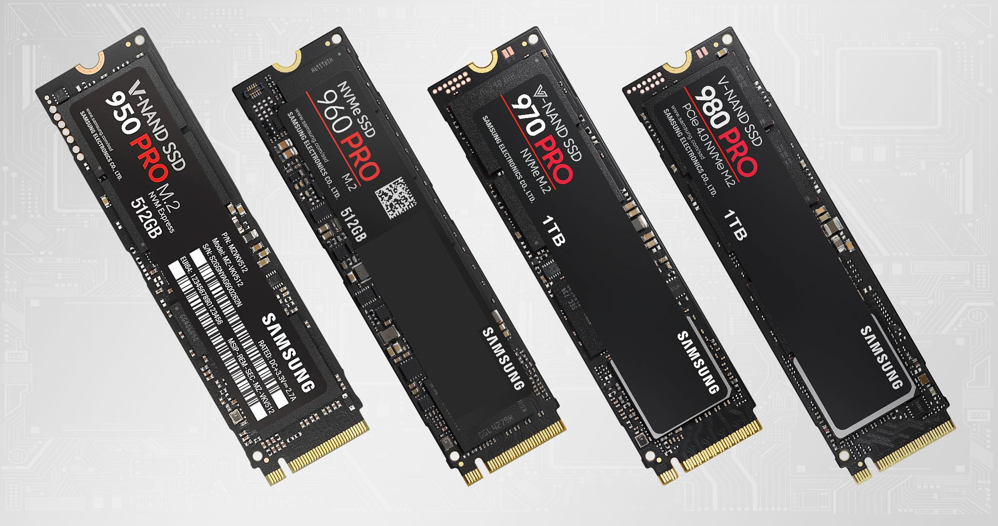 Samsung PRO SSDs