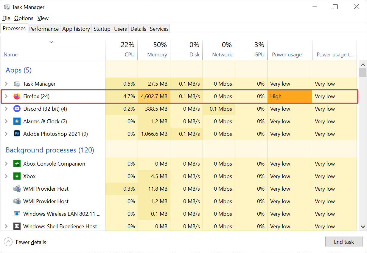 Windows Task Manager