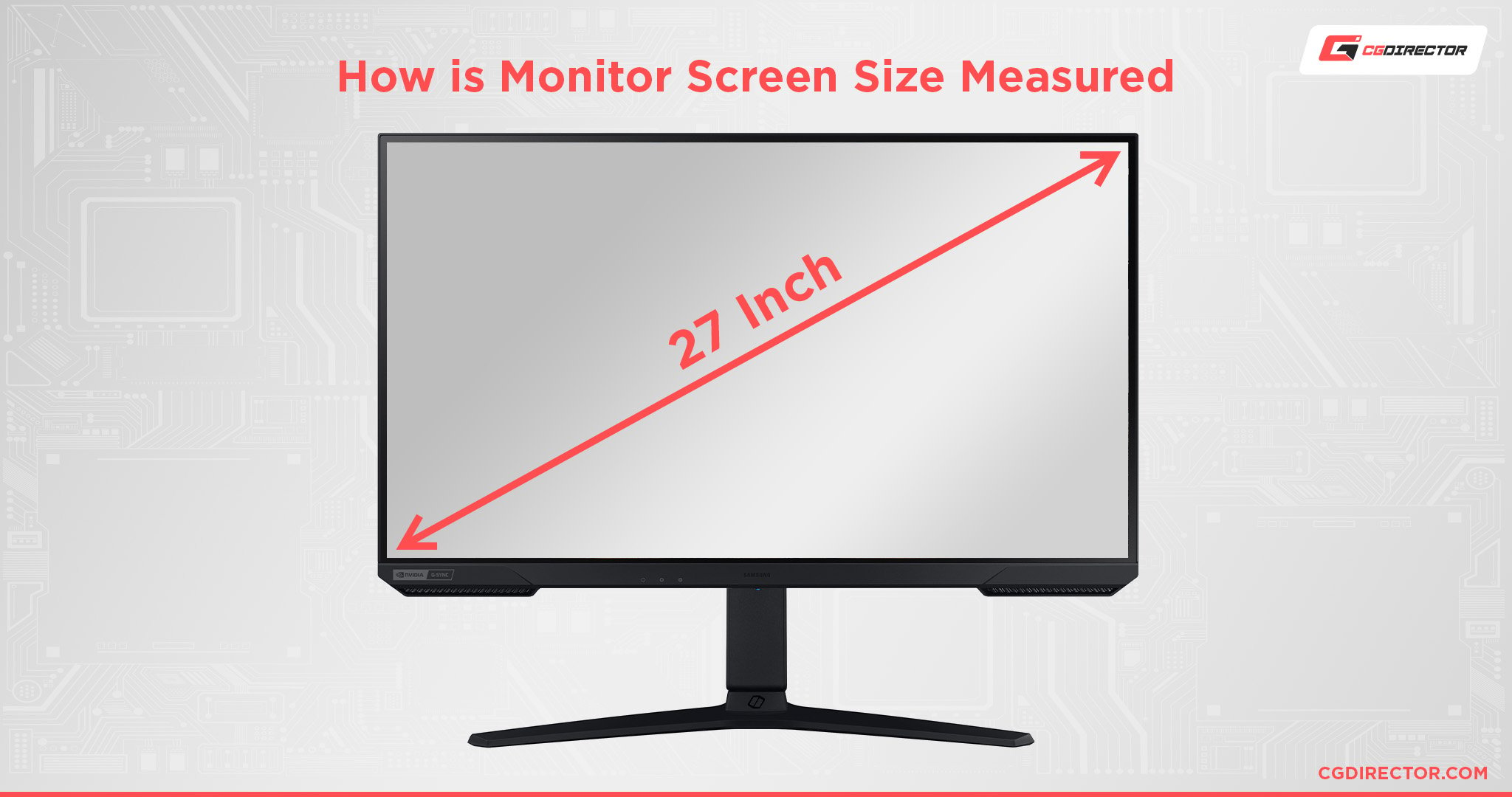 How is Monitor Screen Size Measured