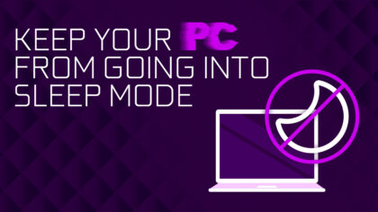 How To Keep Your Computer From Going Into Sleep Mode