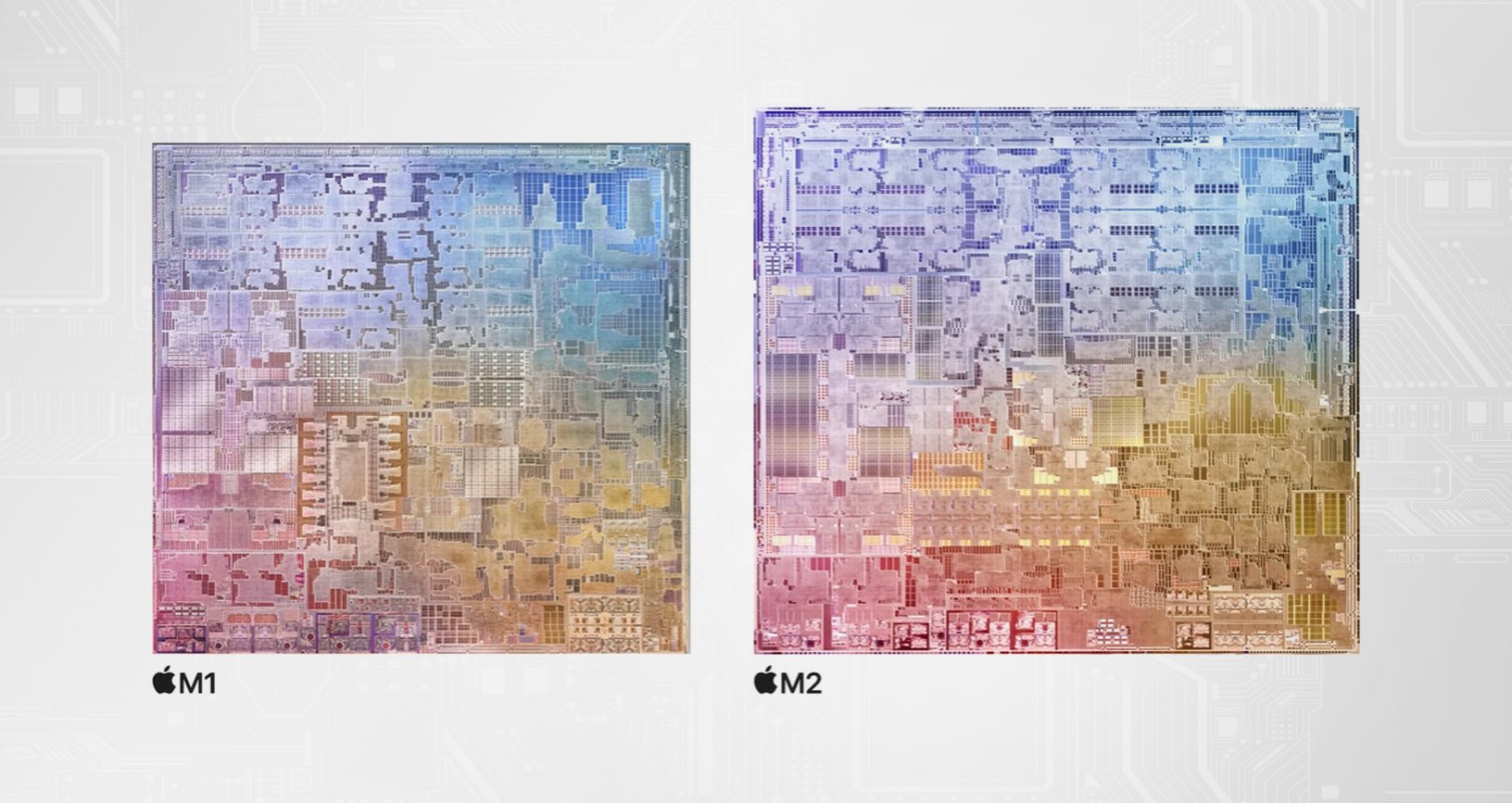 M1 vs M2 Size Comparison