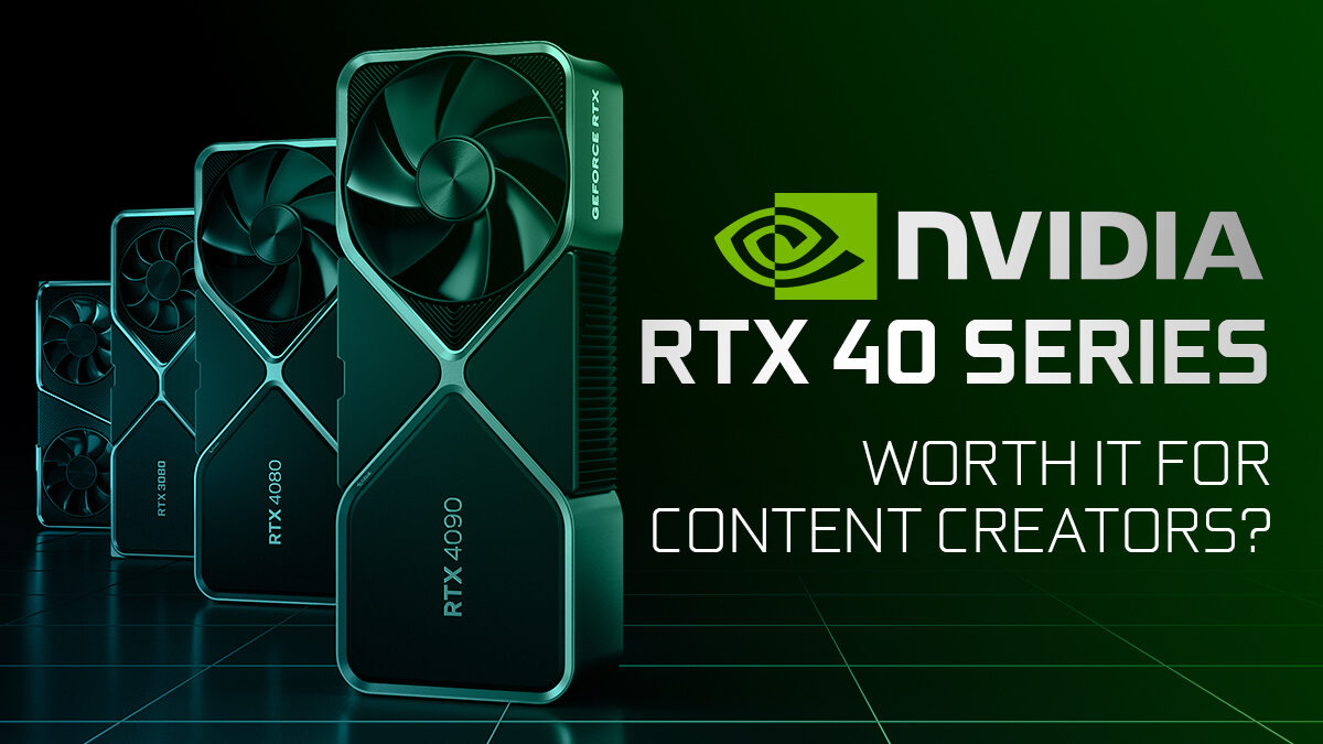 Is the Nvidia RTX 4090 and 4080 Worth it for Content Creators? [3D Rendering, Video Editing & More]