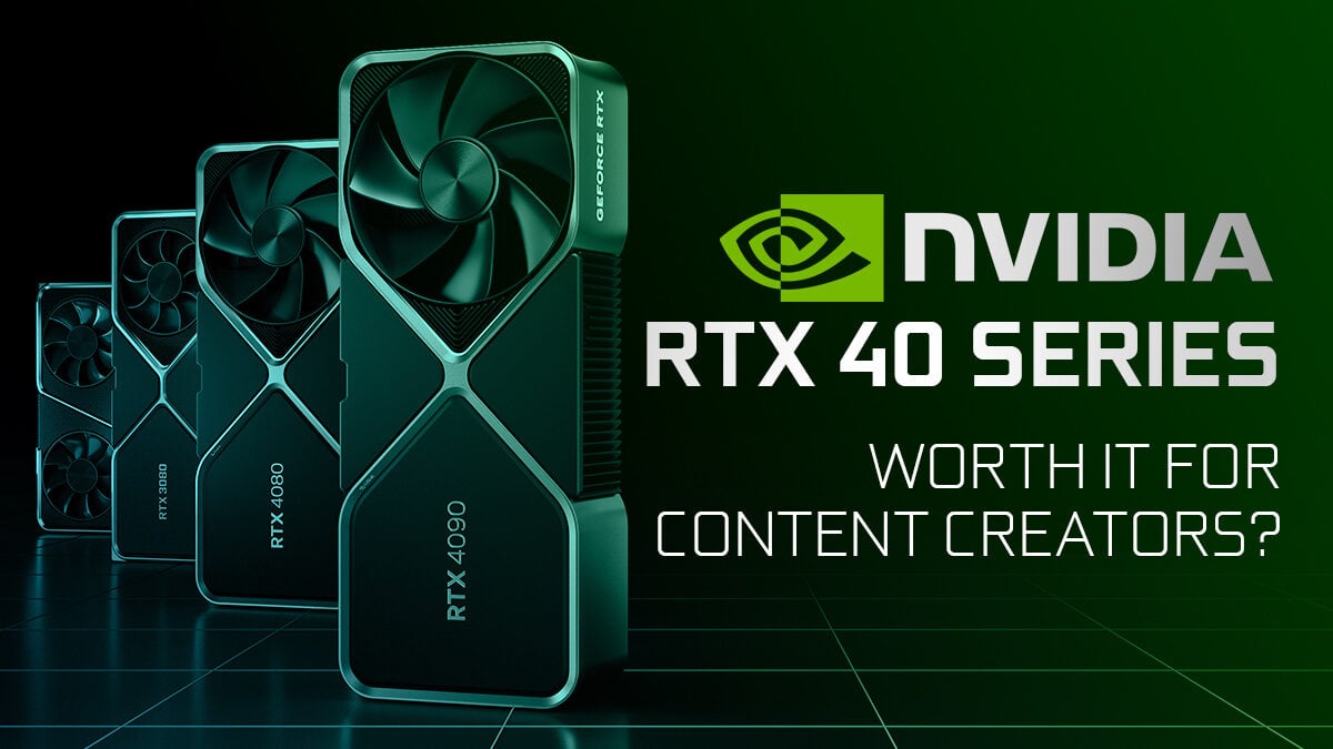 Omhyggelig læsning korrekt Sikker Is the Nvidia RTX 4090 and 4080 Worth it for Content Creators? [3D  Rendering, Video Editing & More]