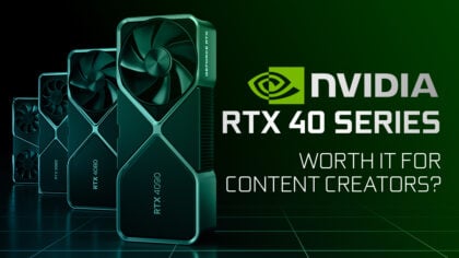 Is the Nvidia RTX 4090 and 4080 Worth it for Content Creators? [3D Rendering, Video Editing & More]