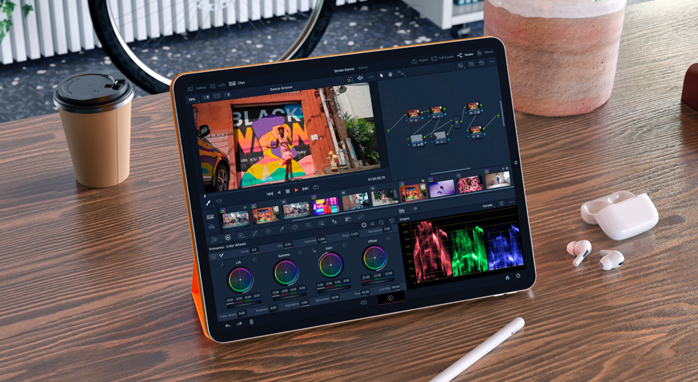 Davinci Resolve iPadOS