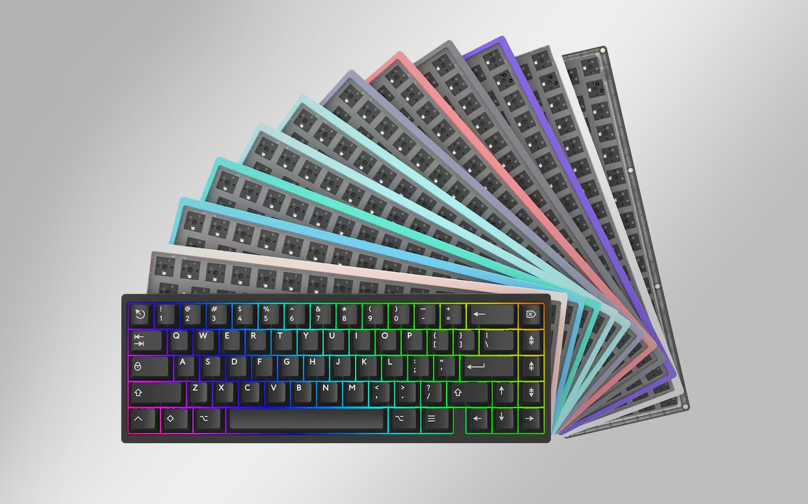 KBD67 Lite R4 Mechanical Keyboard DIY Kit