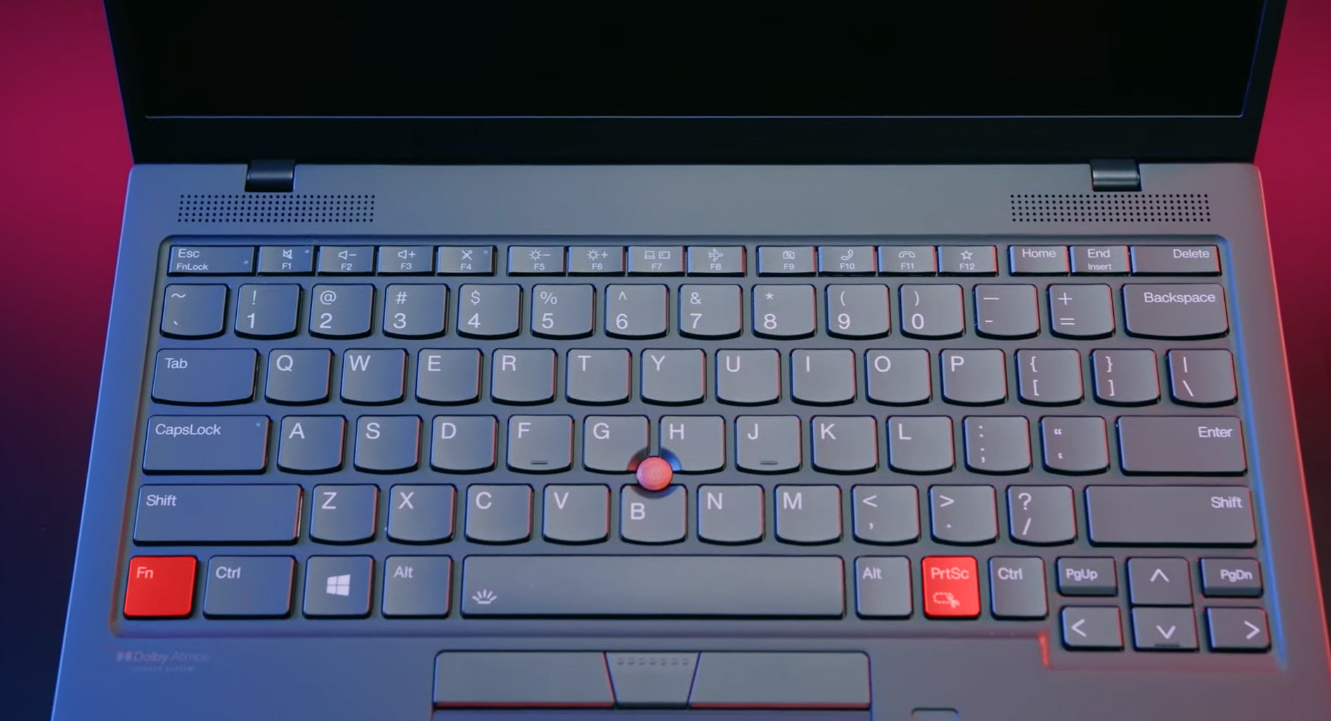 ThinkPad X1 Nano PrtSc Button
