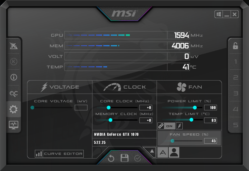 MSI Afterburner