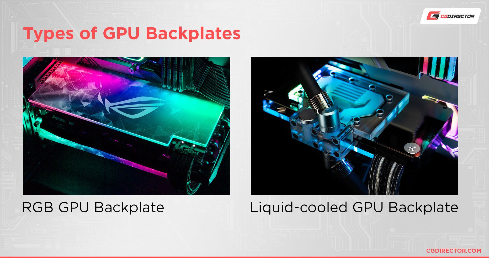 Types of GPU Backplates