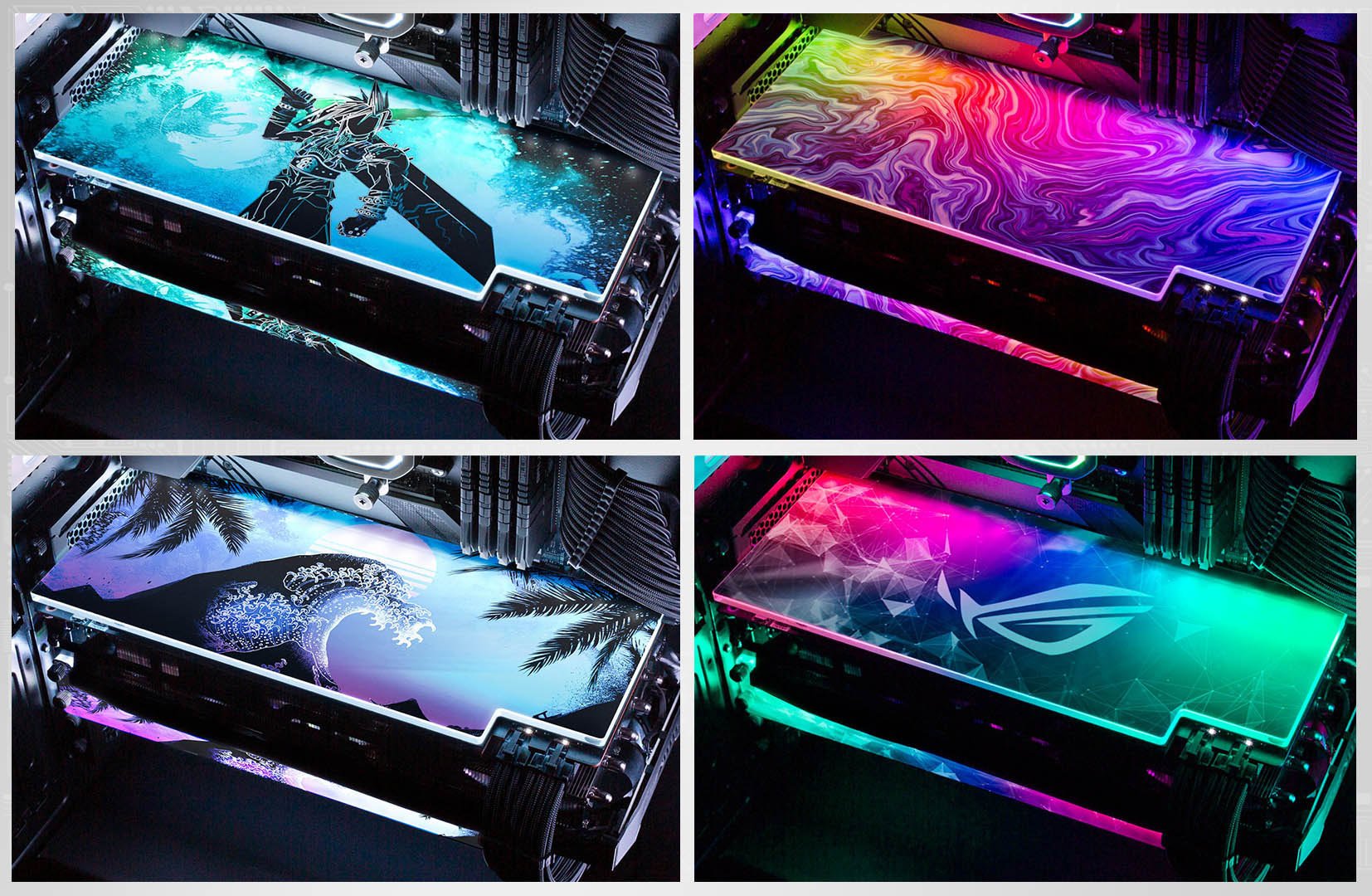 V1 Tech GPU Backplates