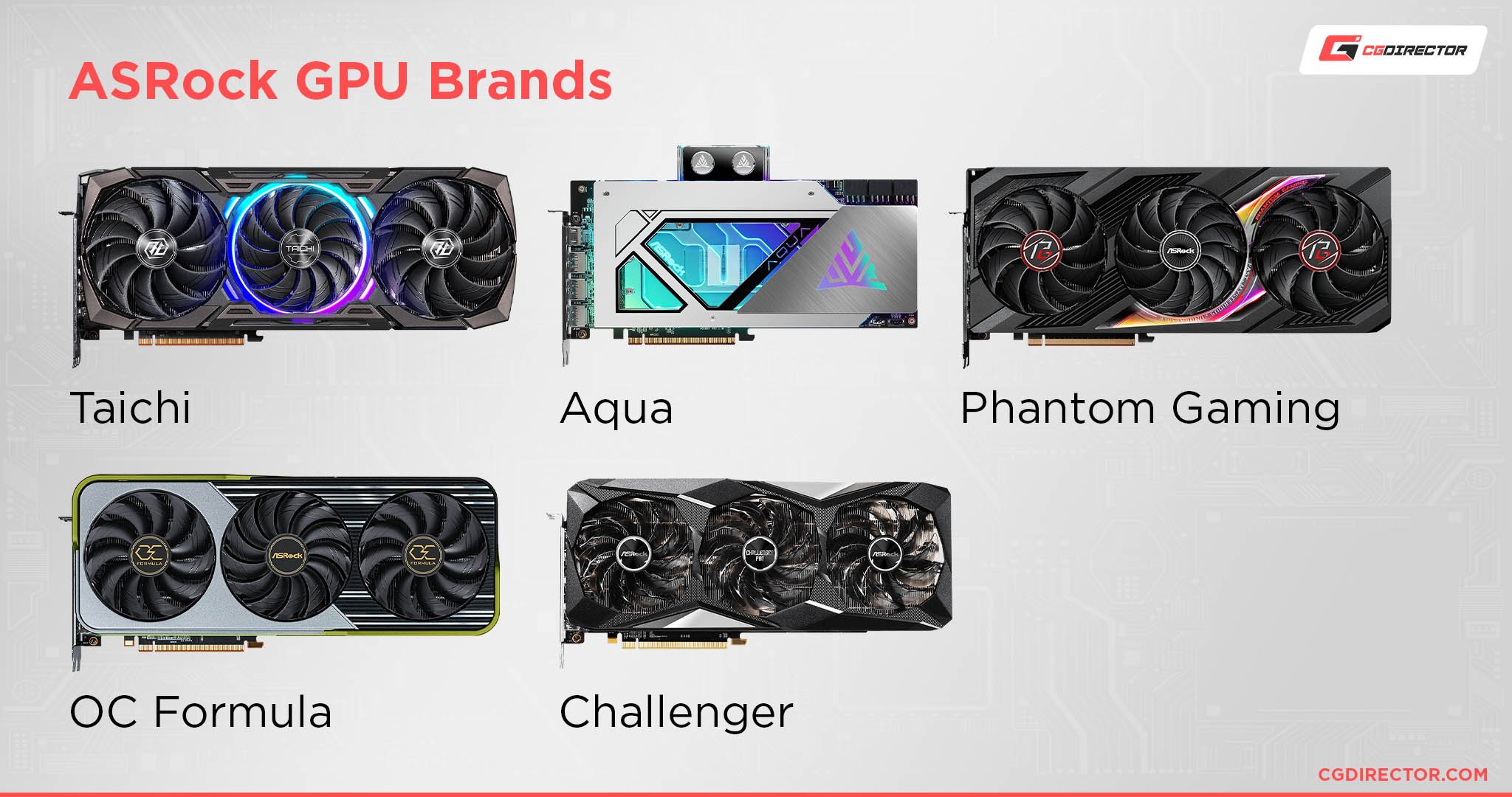 ASRock GPU Brands