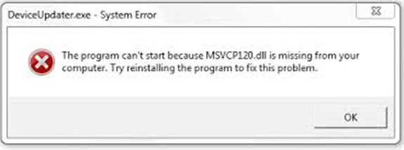 Windows “dll” error