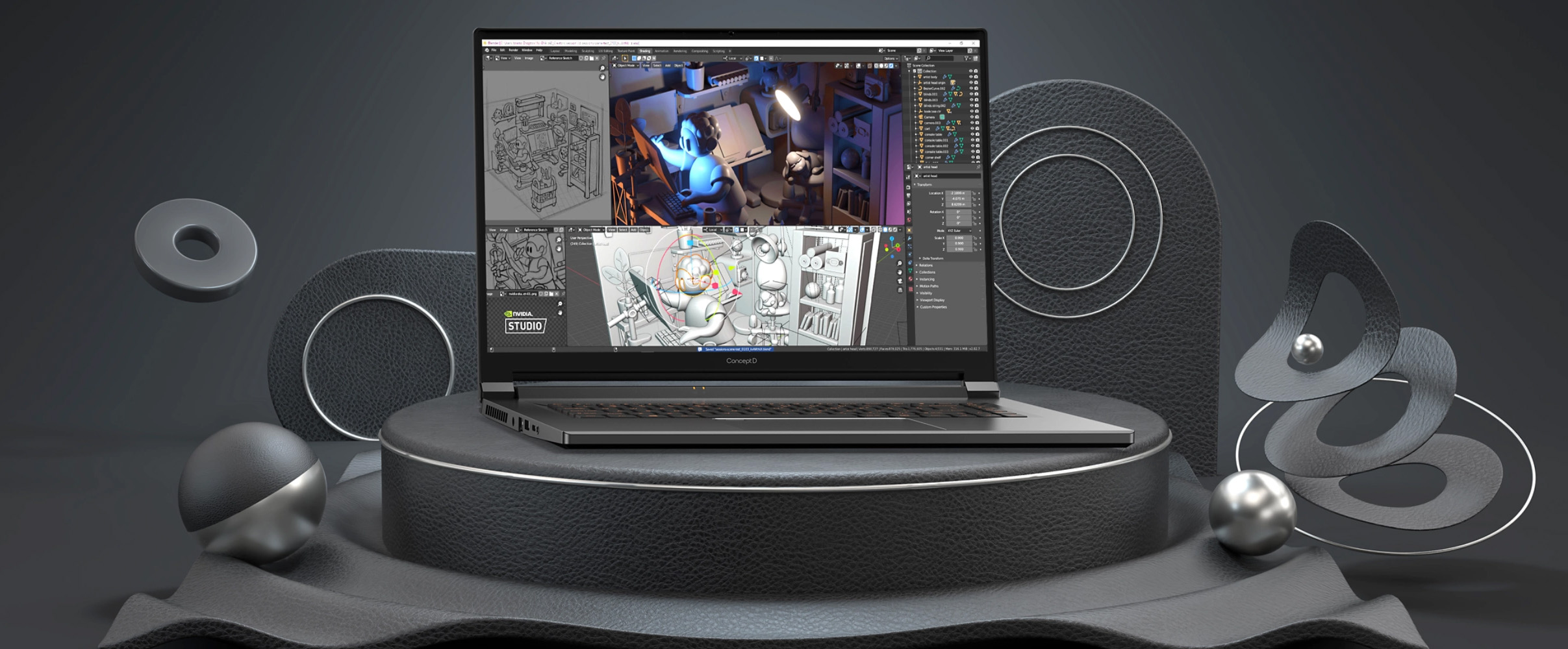 Acer Conceptd 5 laptop