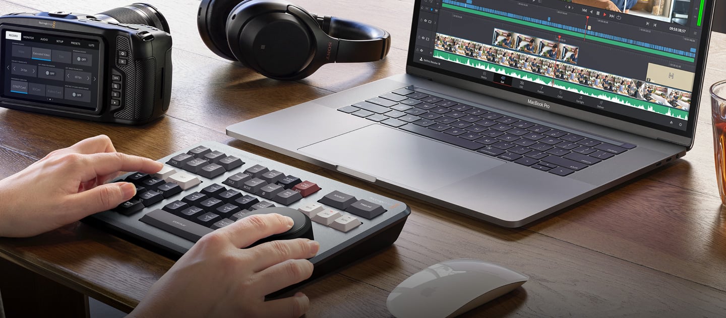 Blackmagic Speed Editor Keyboard