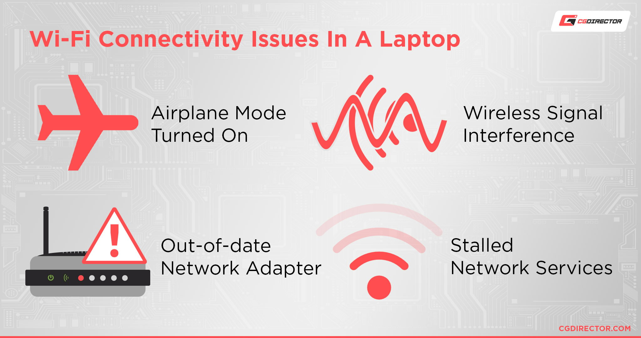 Wi-Fi Connectivity Issues In A Laptop