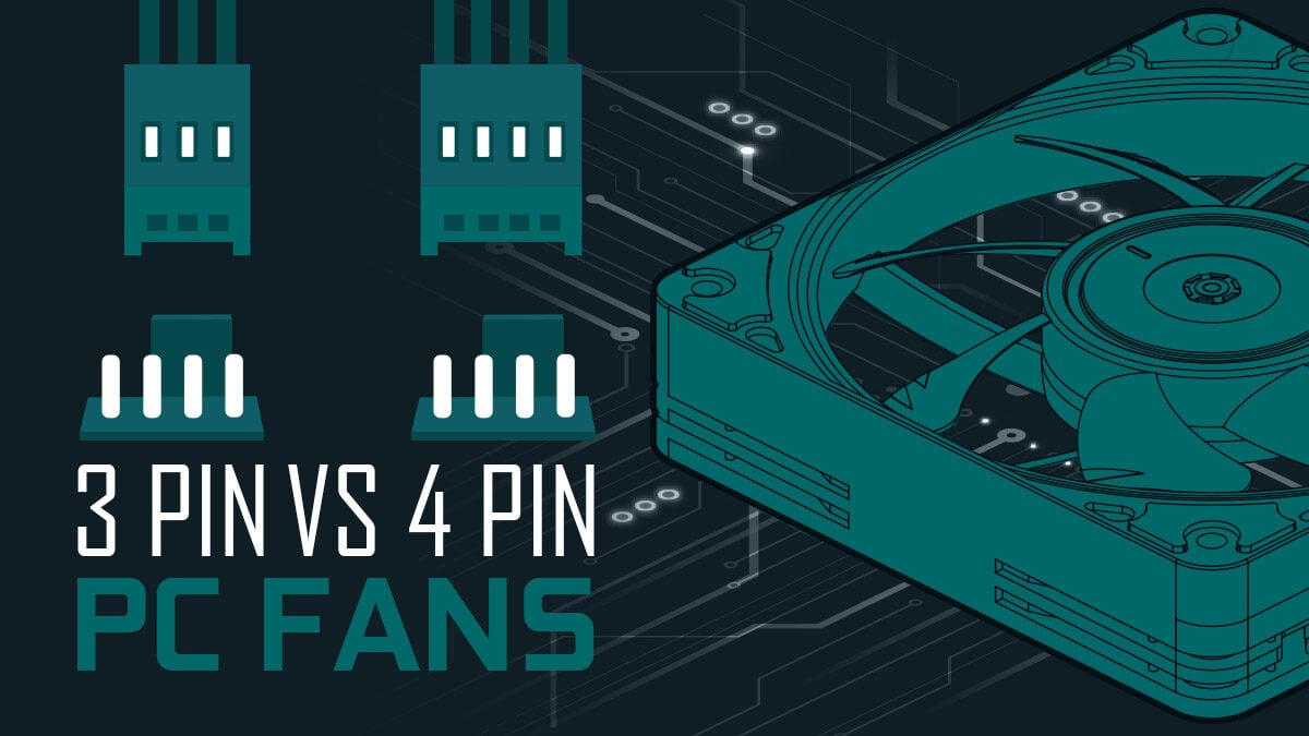3-Pin vs 4-Pin PC/Case Fans Compared [Differences & Which you’ll need]