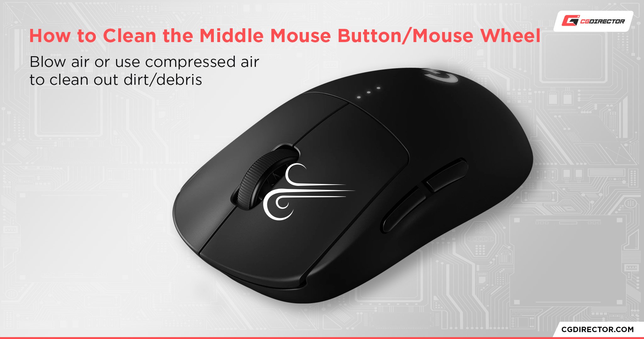 How to Clean the Middle Mouse Button