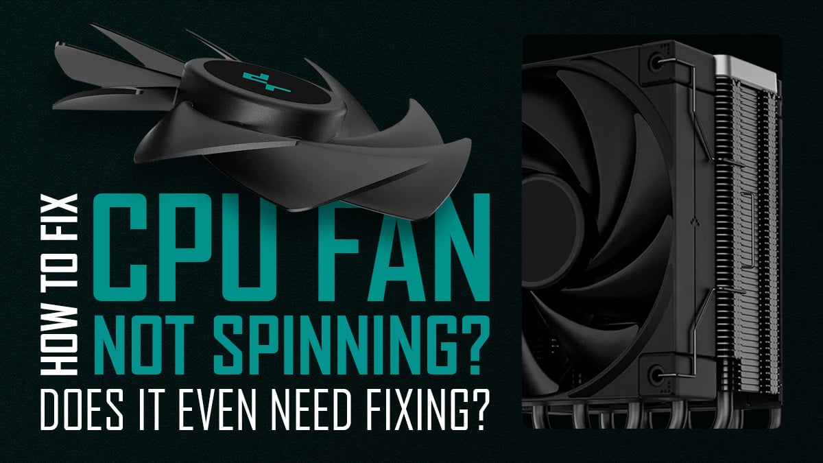 een temperatuur hamer How to fix a CPU Fan that's not spinning [Or does it not need fixing?]
