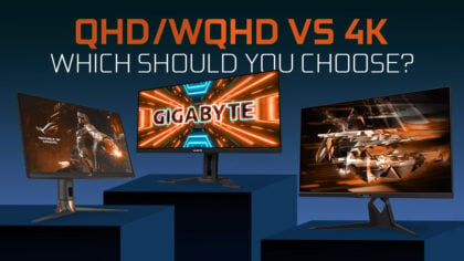 QHD vs. WQHD vs. 4K UHD – Which Resolution fits your needs best?