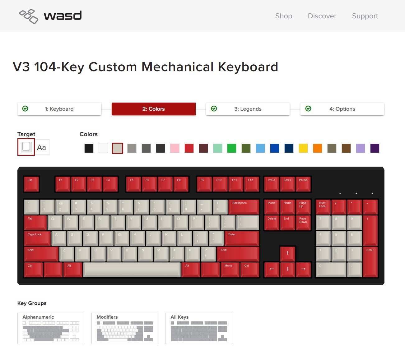 WASD Keyboards Website