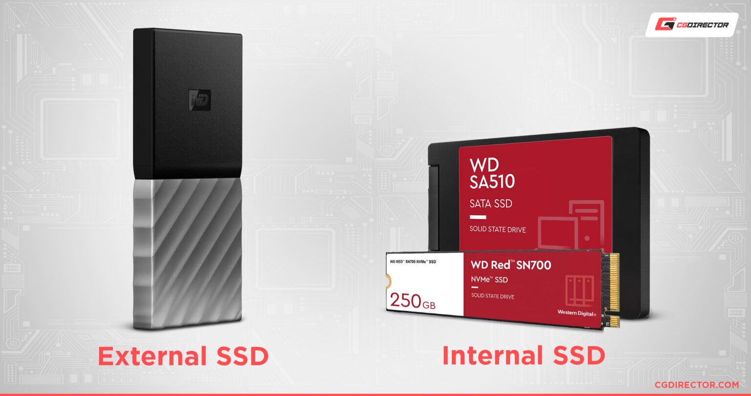 Internal vs external ssds differences and which one to choose