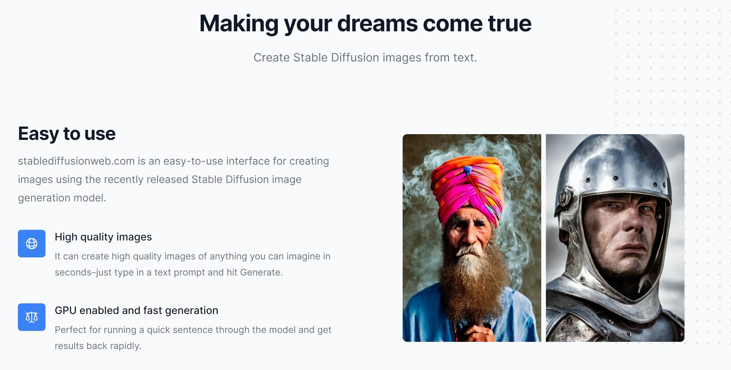 Stable Diffusion Website