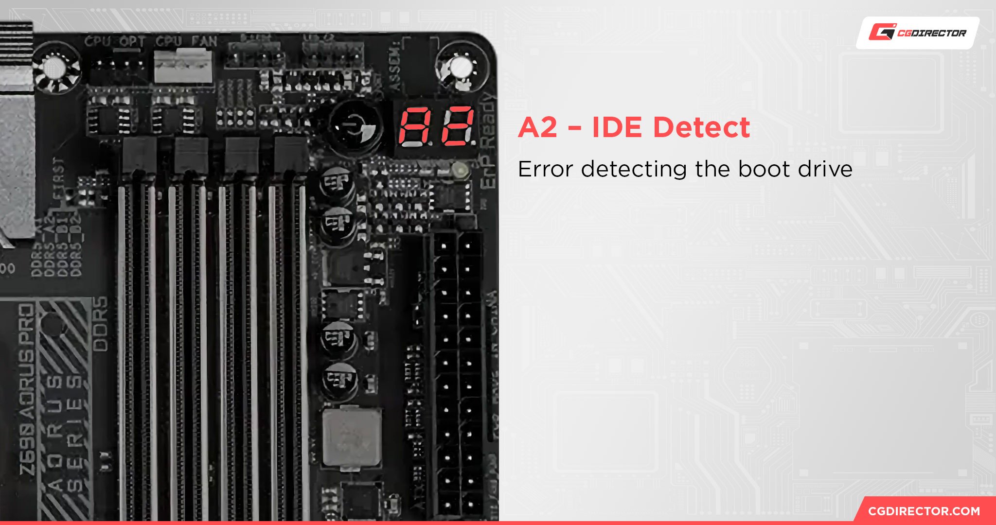 Gigabyte LED A2 – IDE Detect
