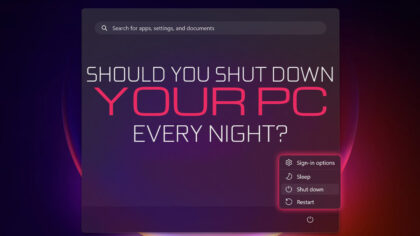 Should You Shut Down Your PC Every Night? [You Should]