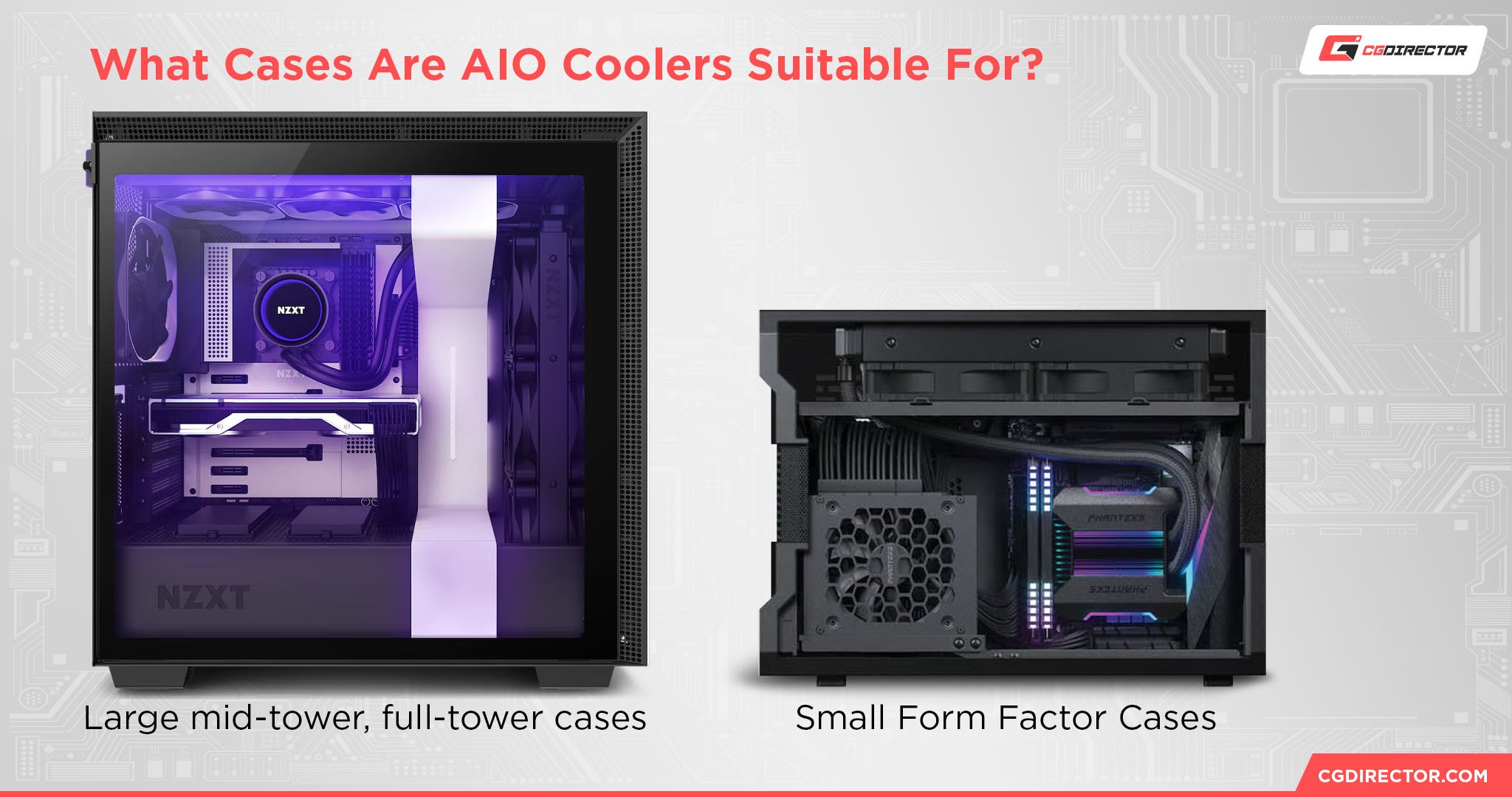 What Cases Are AIO Coolers Suitable For