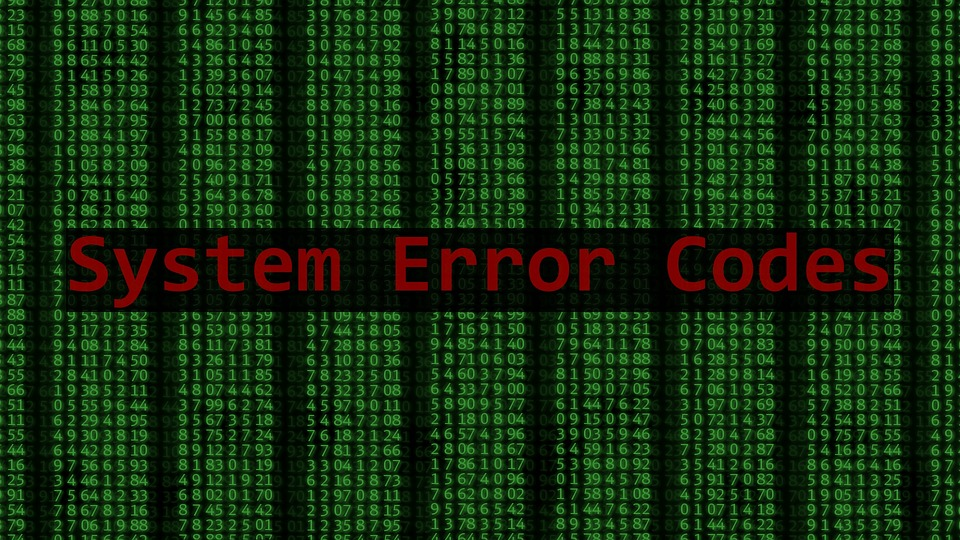 System Error Codes