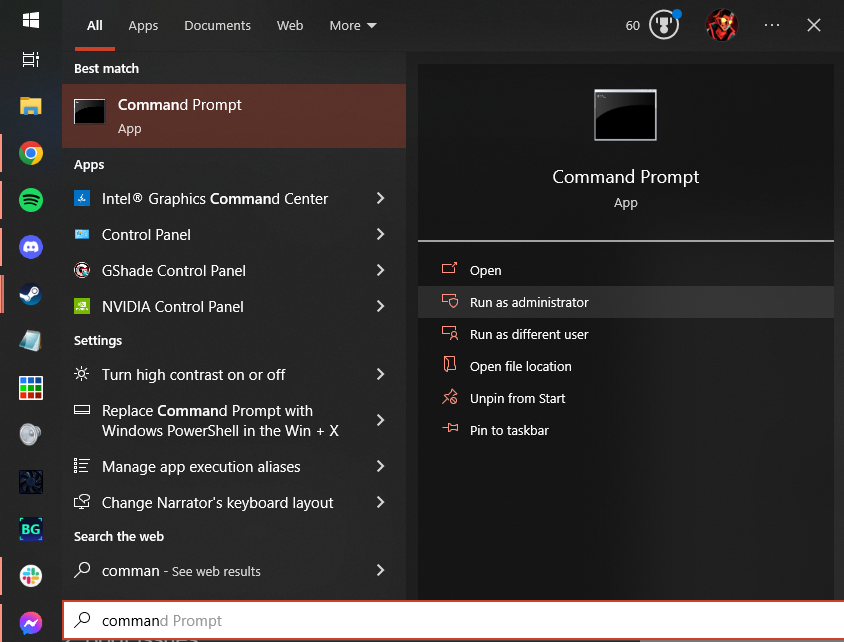 Windows Command Prompt
