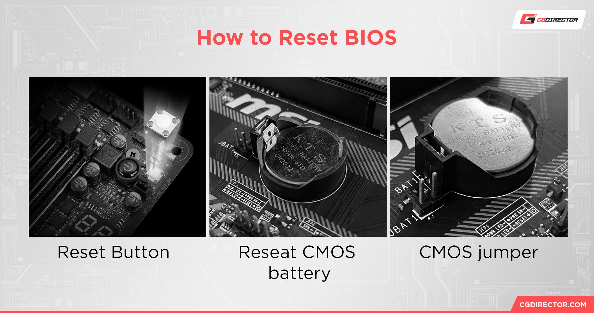 How to Reset BIOS
