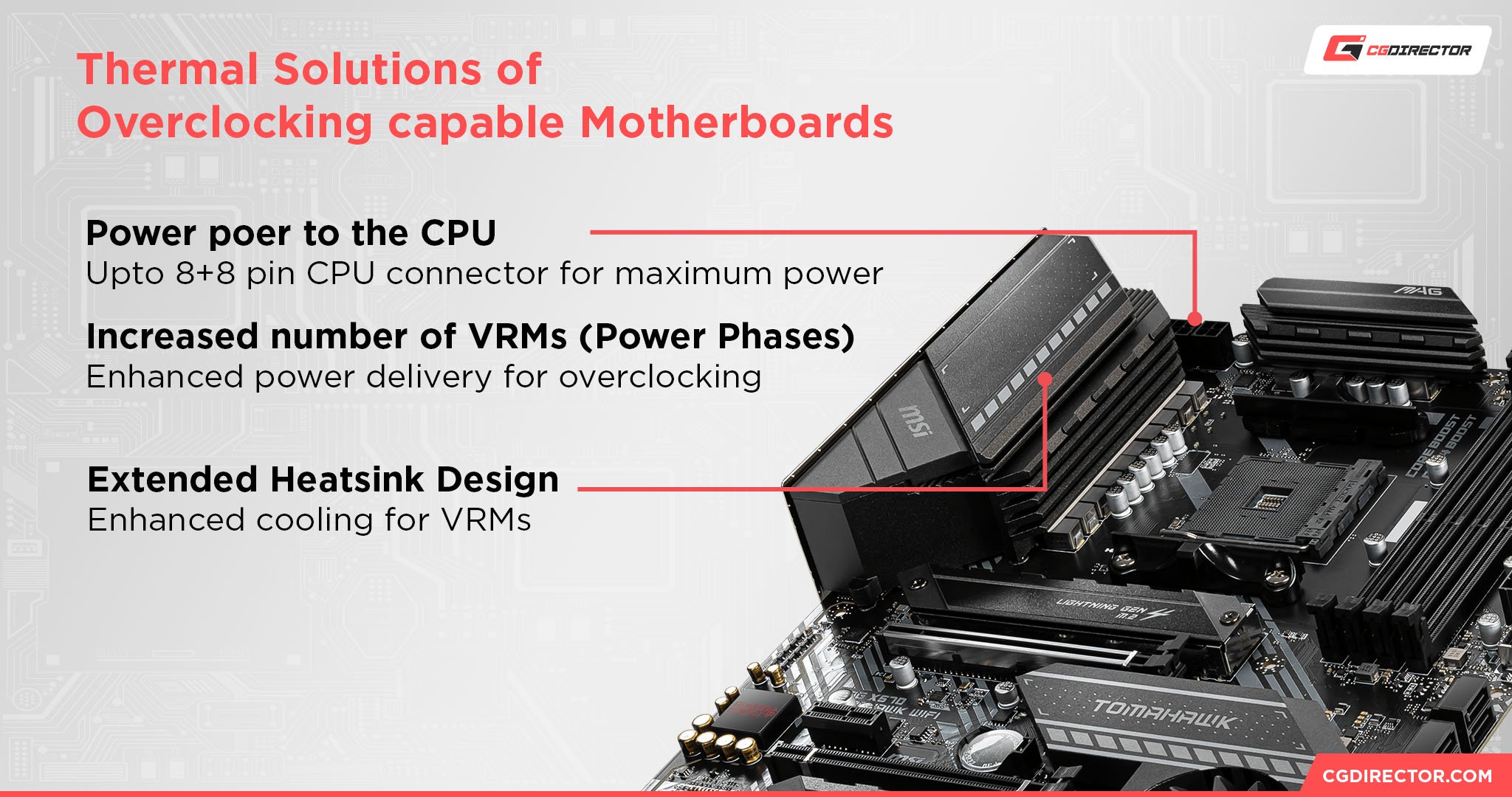 Thermal Solutions of Overclocking Capable Motherboards