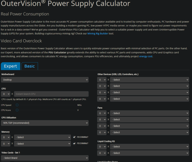 Top 3 PSU / PC Power Consumption Calculators [And Which To Avoid]