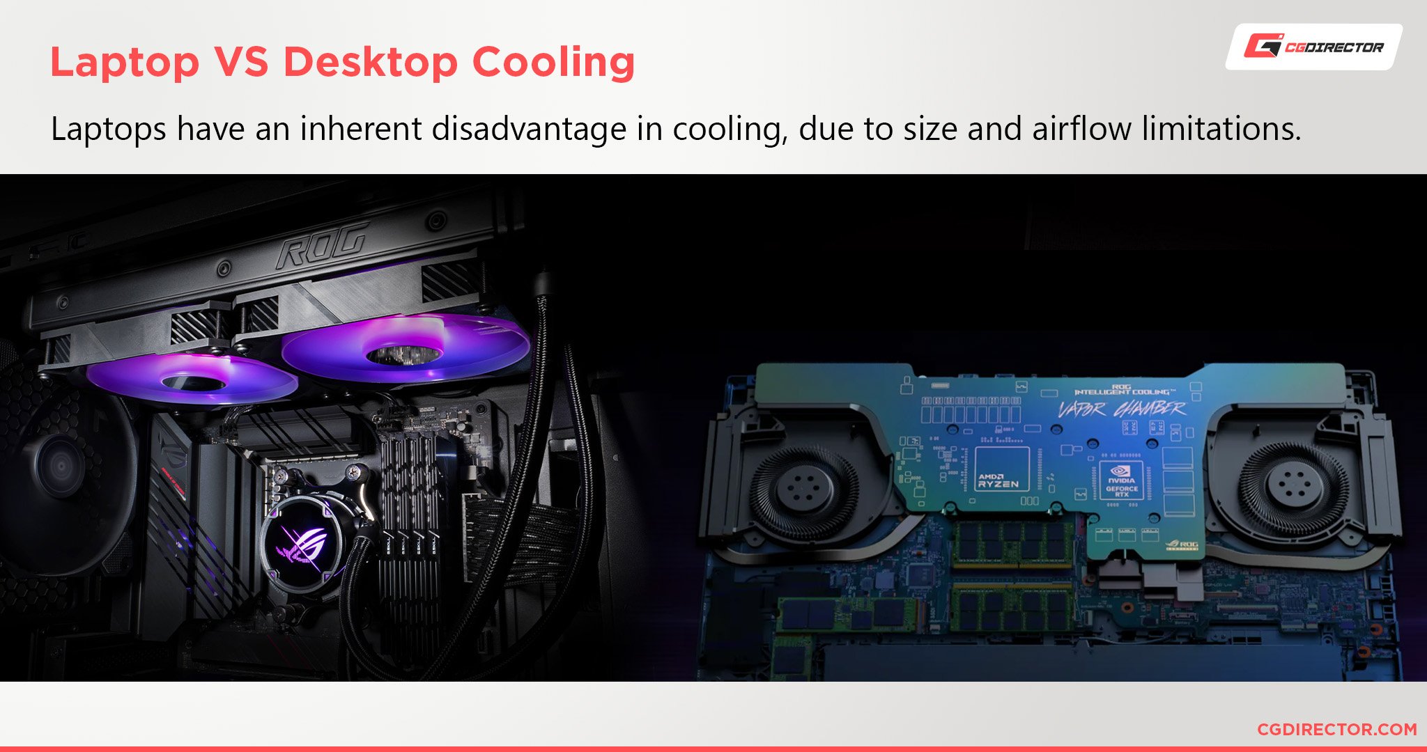Laptop VS Desktop Cooling