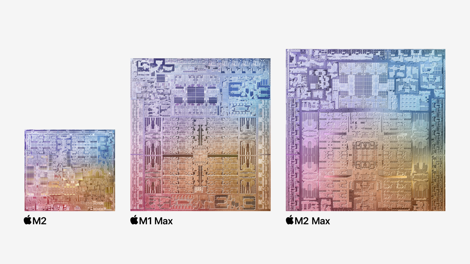 Apple M2, M1 Max & M2 Max