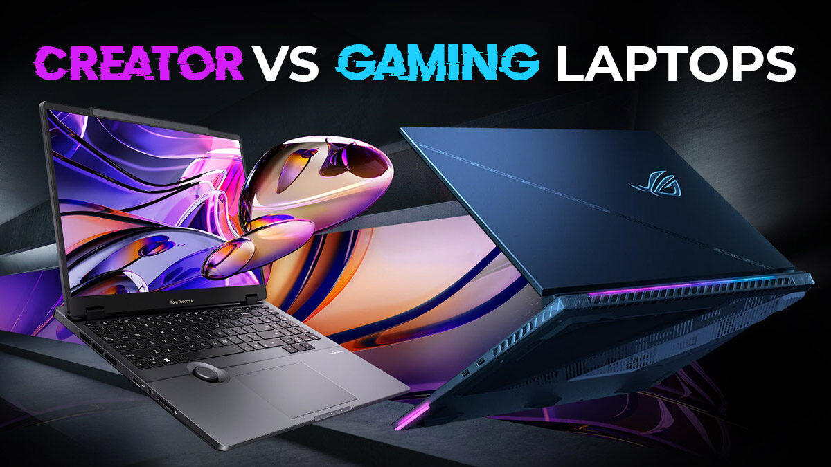 Creator Laptops vs Gaming-Oriented Laptops — Is There a Difference?