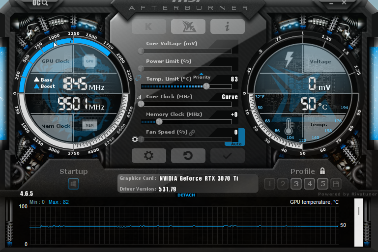 MSI Afterburner version from Guru3d